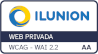 ILUNION Accesibilidad, acreditación WCAG-WAI 2.2 AA (abre en nueva ventana)